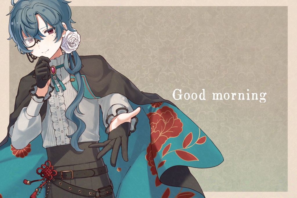 配信者様向け・ゴシックorクラシック素材!おはVおやV、週間予定、コラボ告知などに!