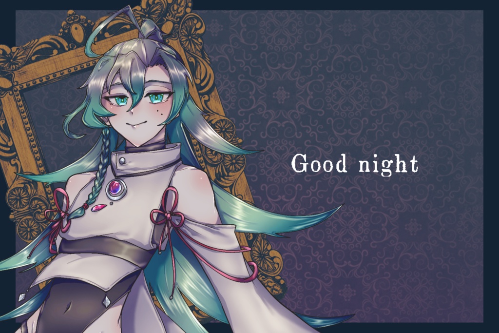 配信者様向け・ゴシックorクラシック素材!おはVおやV、週間予定、コラボ告知などに!