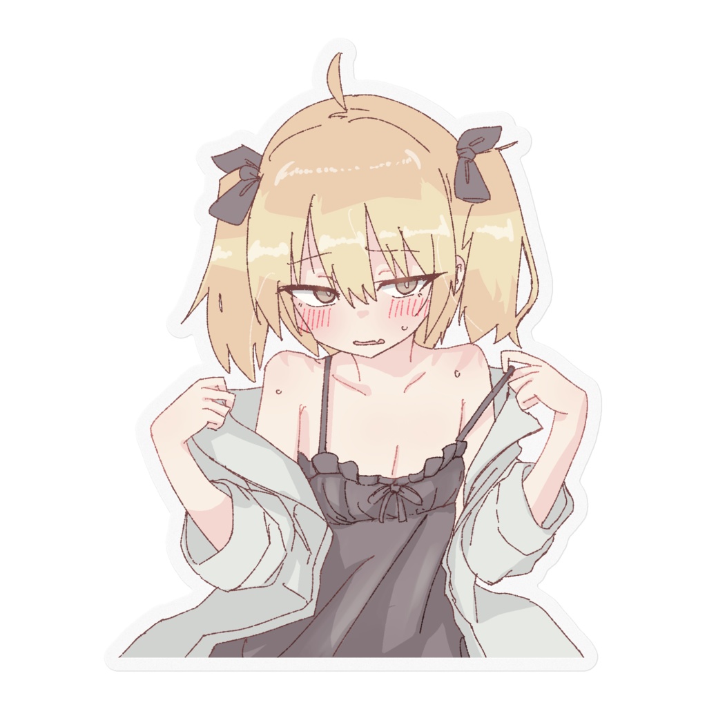 せくちーくるこちゃんステッカー