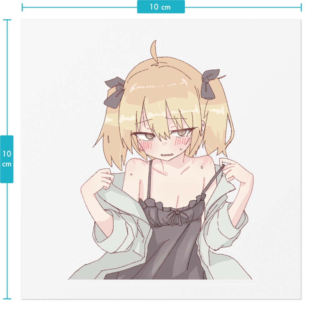 せくちーくるこちゃんステッカー