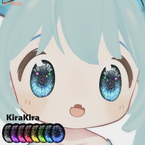 【まめひなた専用】KIRAKIRA EYE テクスチャ
