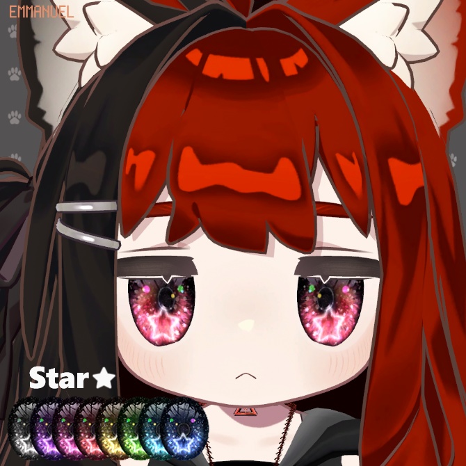 【キプフェル専用】KIRAKIRA EYE テクスチャ