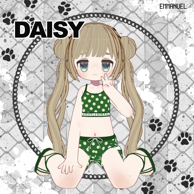 【まめひなた・キプフェル】わんぱくビキニ