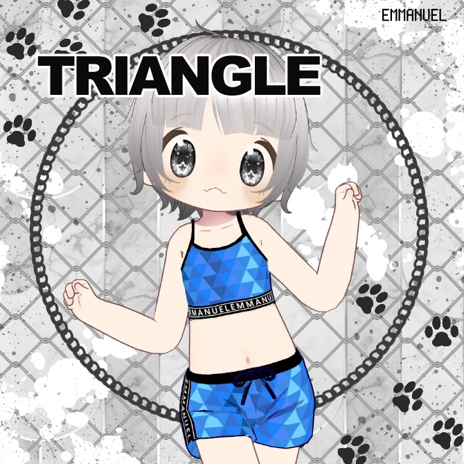 【まめひなた・キプフェル】わんぱくビキニ