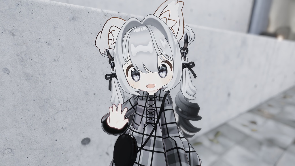 【まめひなた・キプフェル】リングツインテール Ring Twin Tails