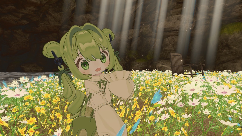 【まめひなた・キプフェル】リングツインテール Ring Twin Tails