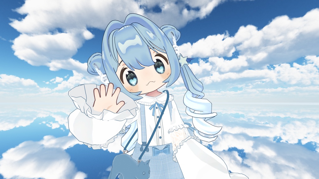 【まめひなた・キプフェル】リングツインテール Ring Twin Tails