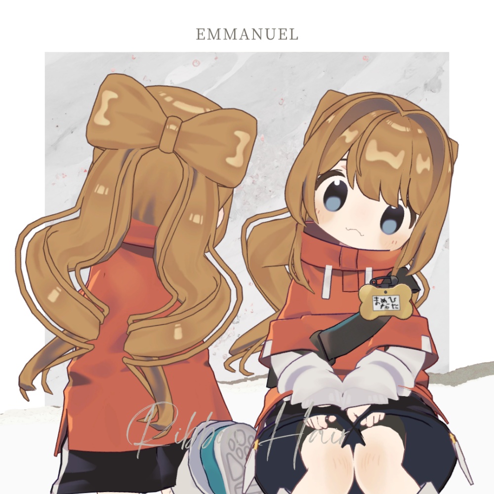 【まめひなた・キプフェル】 リボンヘア RIBBON HAIR