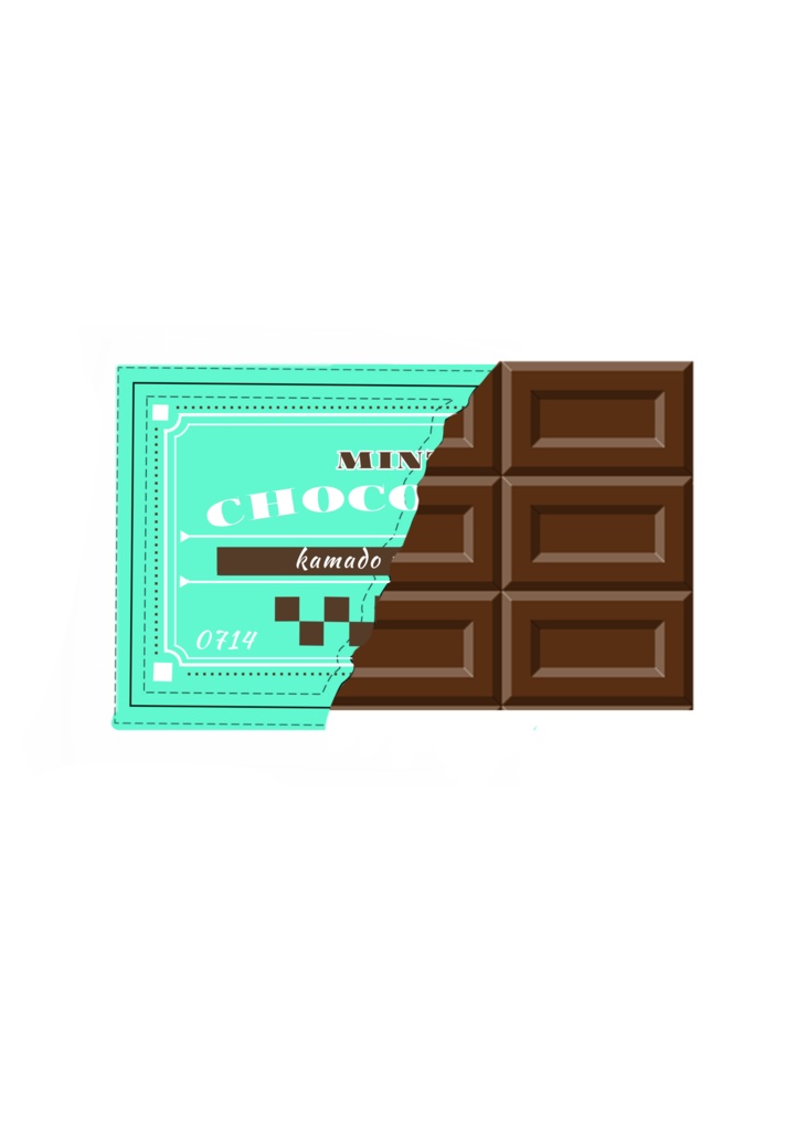 板チョコラバーキーホルダー★