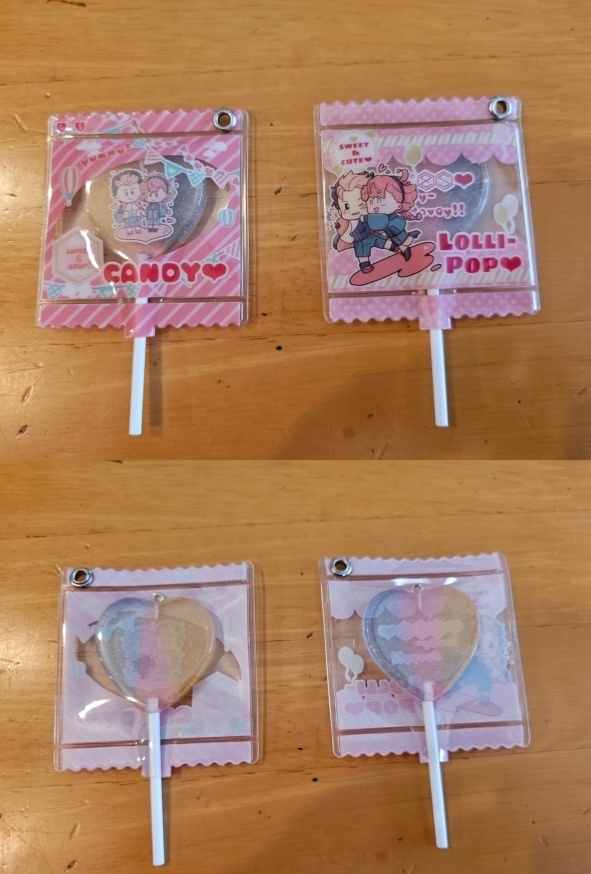 ぐえすれ❤ロリポップキーホルダー