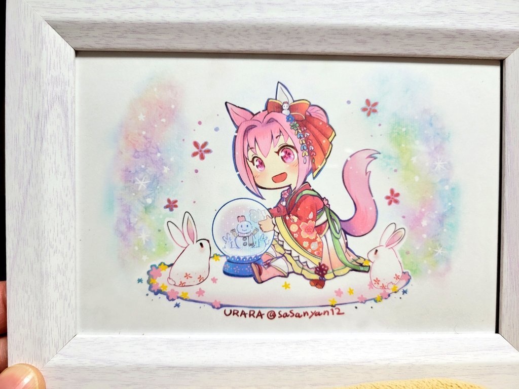 ウマ娘 フォトフレーム付きポストカード