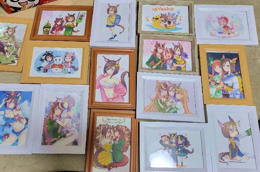 ウマ娘 フォトフレーム付きポストカード