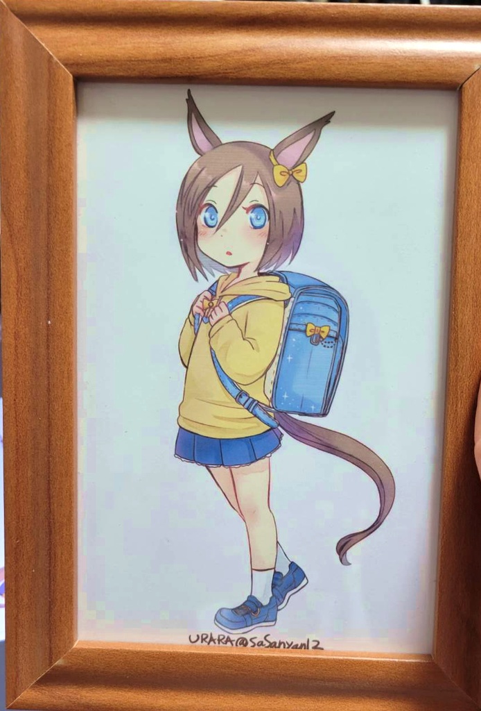 ウマ娘 フォトフレーム付きポストカード