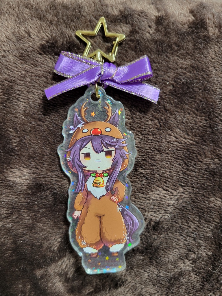 【クリスマスアクキー】トナカイ衣装ナリタブライアン