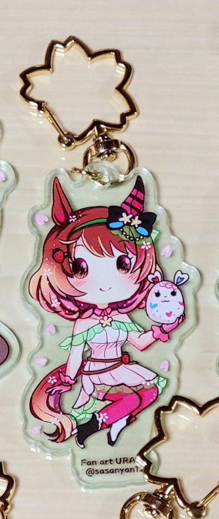 【イースター🌸春アクキー】いちごコーデ:ノースフライト