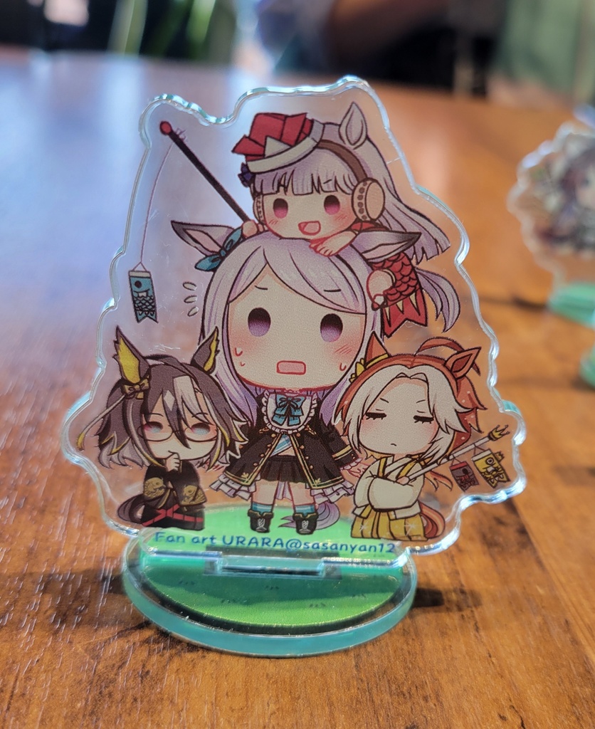【こどもの日のアクスタ】マック&ゴルシ&ドリジャ&オルフェ