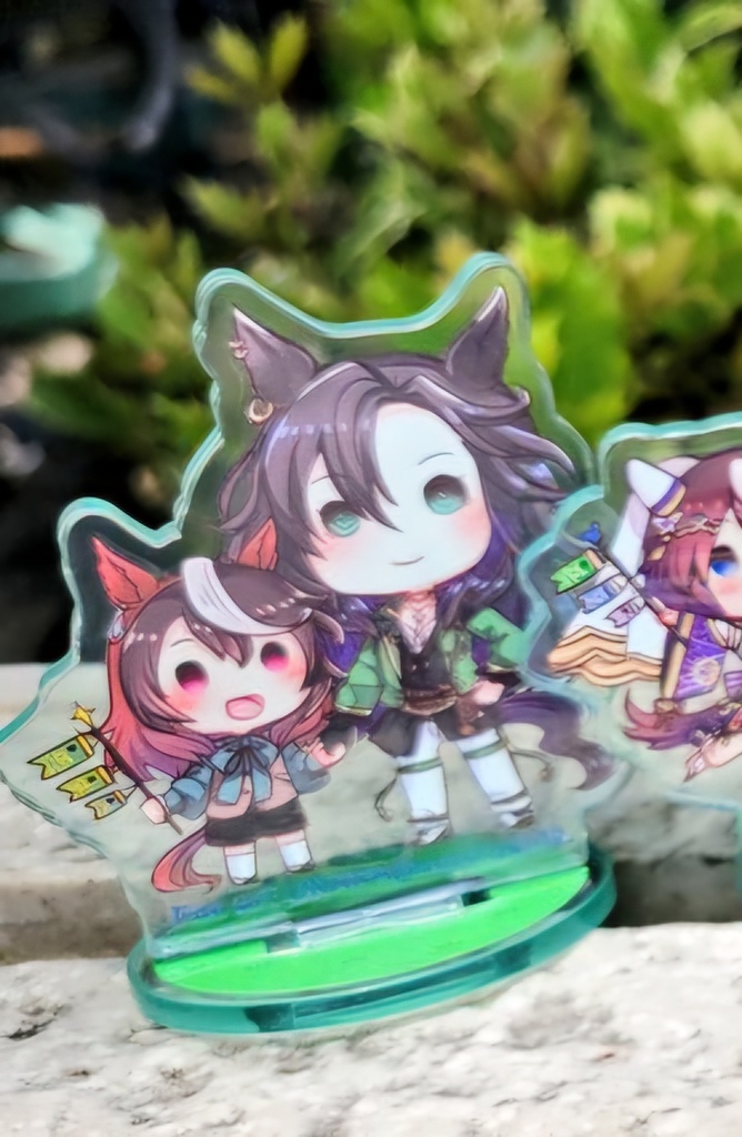 【こどもの日アクリルスタンド】スピードシンボリ&シンボリルドルフ
