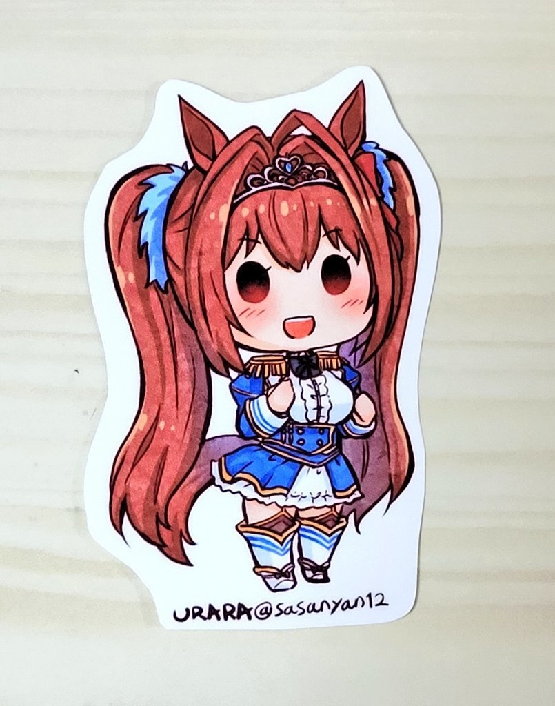 【ミニウマ娘ステッカー】ダイワスカーレット