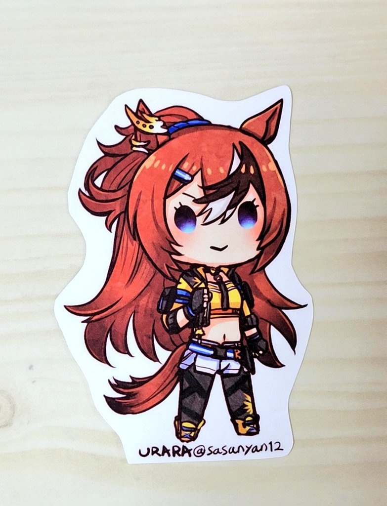 【ミニウマ娘ステッカー】バブルガムフェロー