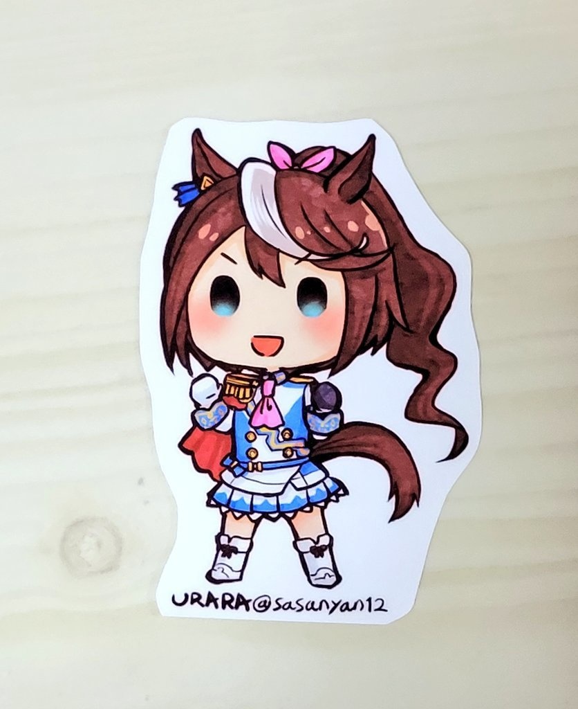 【ミニウマ娘ステッカー】トウカイテイオー
