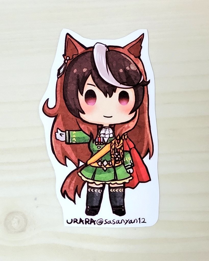 【ミニウマ娘ステッカー】シンボリルドルフ(勝負服)