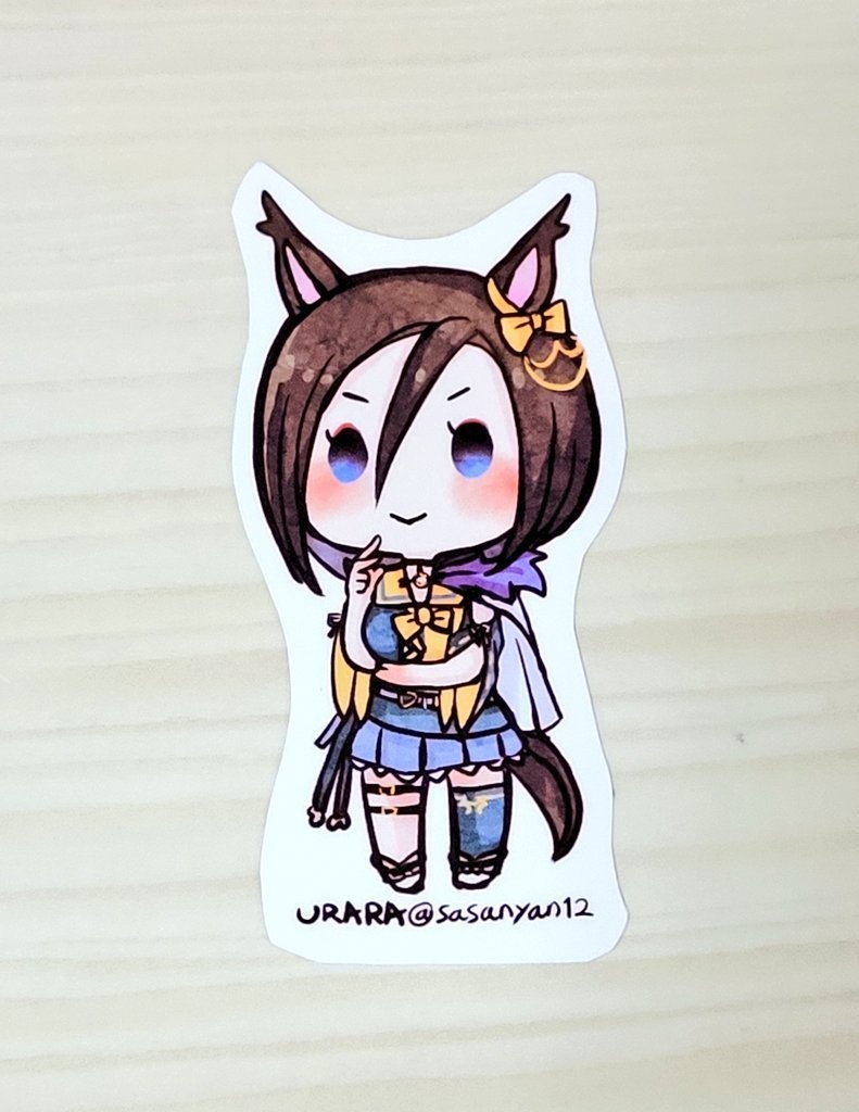【ミニウマ娘ステッカー】エアグルーヴ(勝負服)