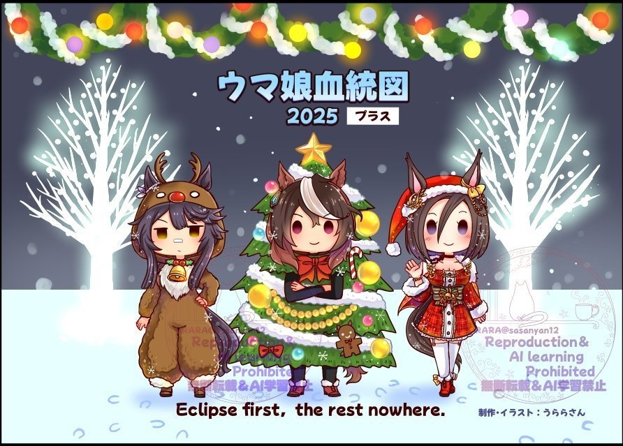 ウマ娘血統図2025プラス