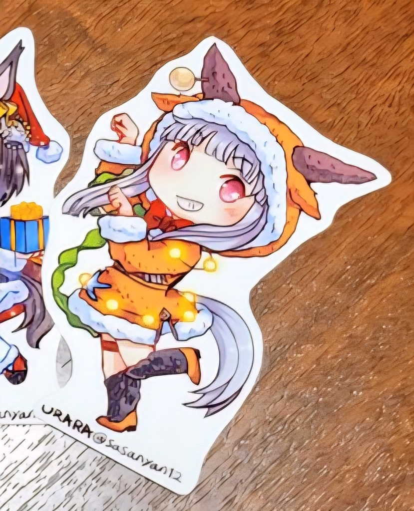 【クリスマス☆ステッカー】ゴールドシップ(トナカイ)