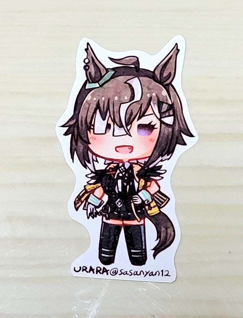 【ミニウマ娘ちゃんステッカー】ルーラーシップ