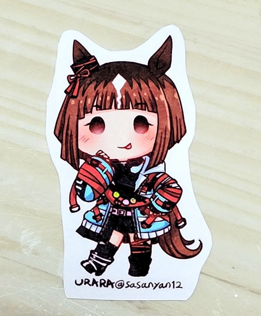 【ミニウマ娘ステッカー】トランセンド