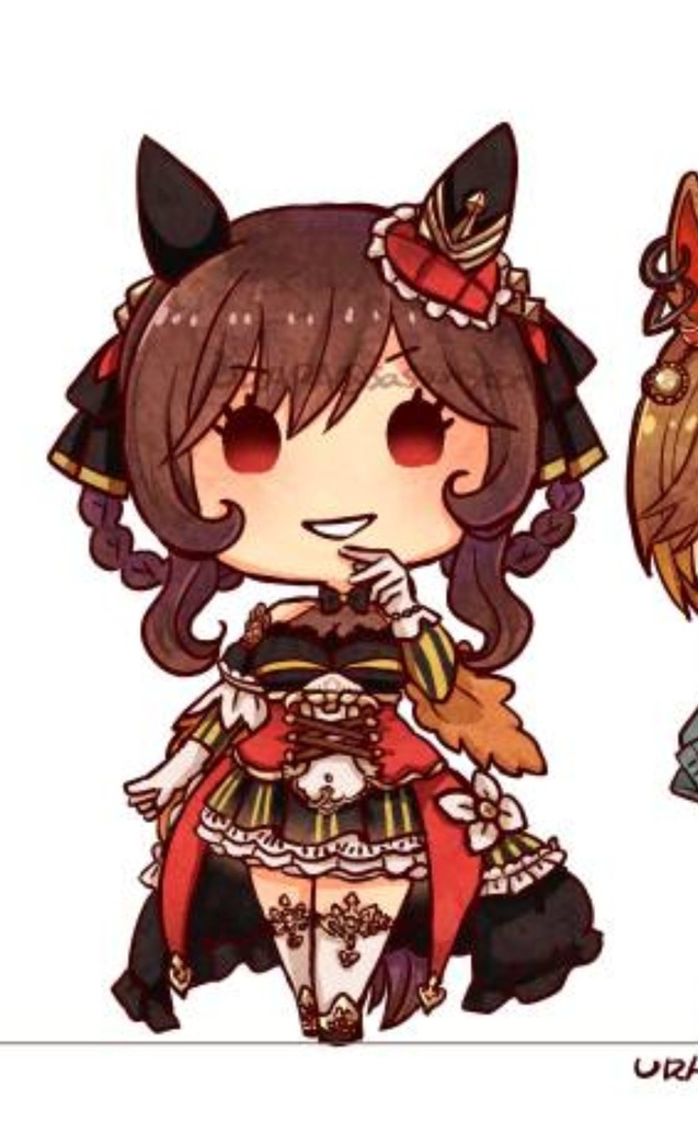 【ミニウマ娘ちゃんステッカー】ジェンティルドンナ