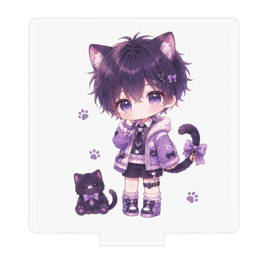 黒猫くん アクリルフィギュア