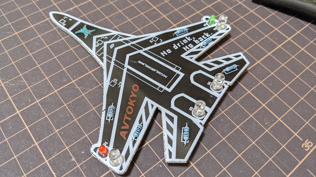 AVTOKYO2021 design soldering badge