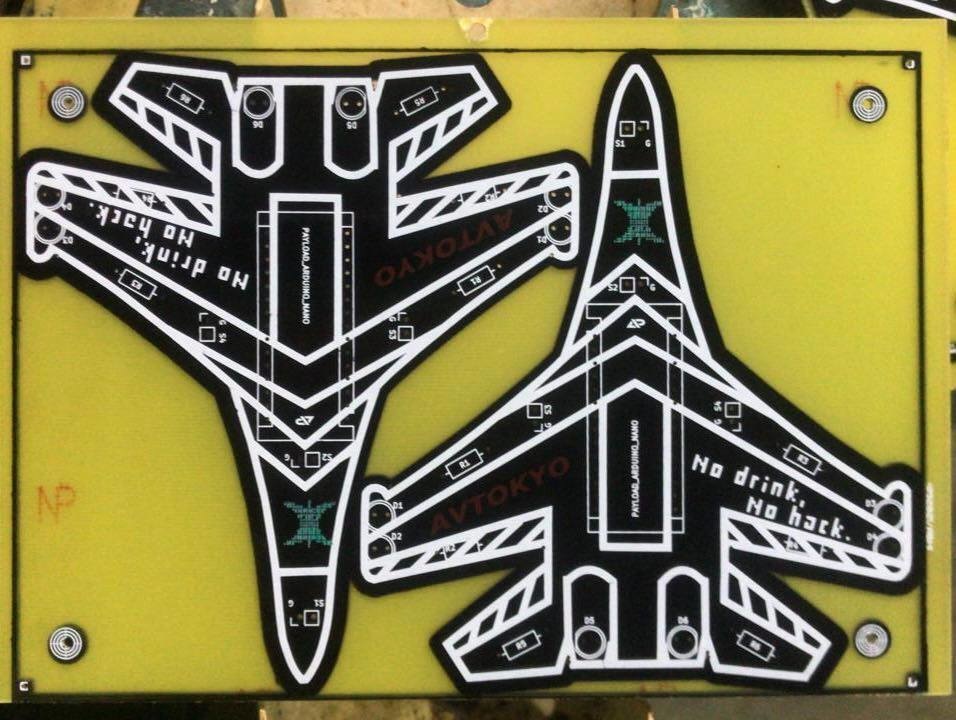 AVTOKYO2021 design soldering badge