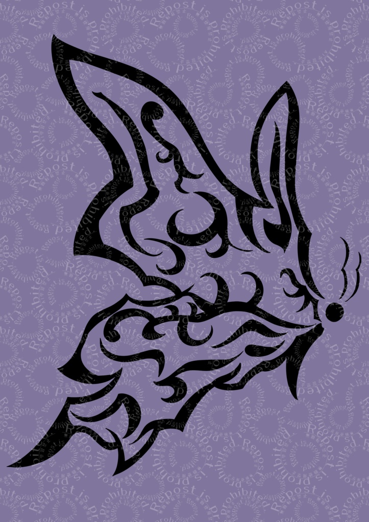 蝶のタトゥー詰め合わせセット【VRC想定】