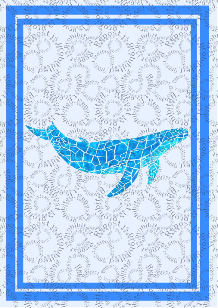 タトゥーセット⑪ 金魚・クジラVer【VRC想定】