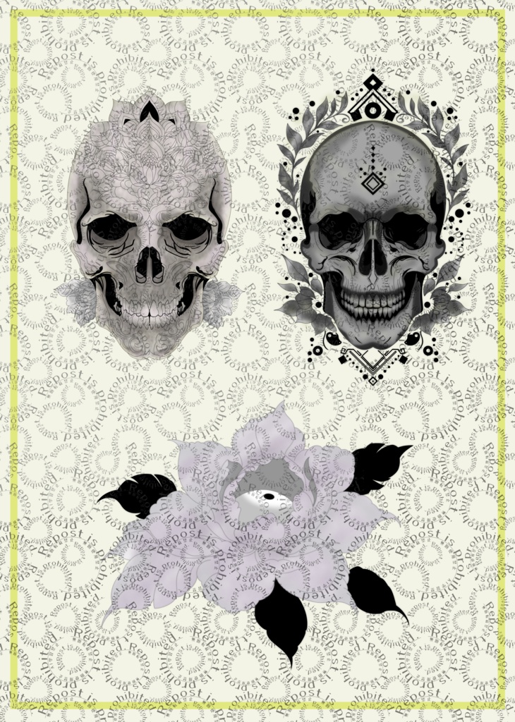 タトゥーセット⑯ 　【VRC想定】