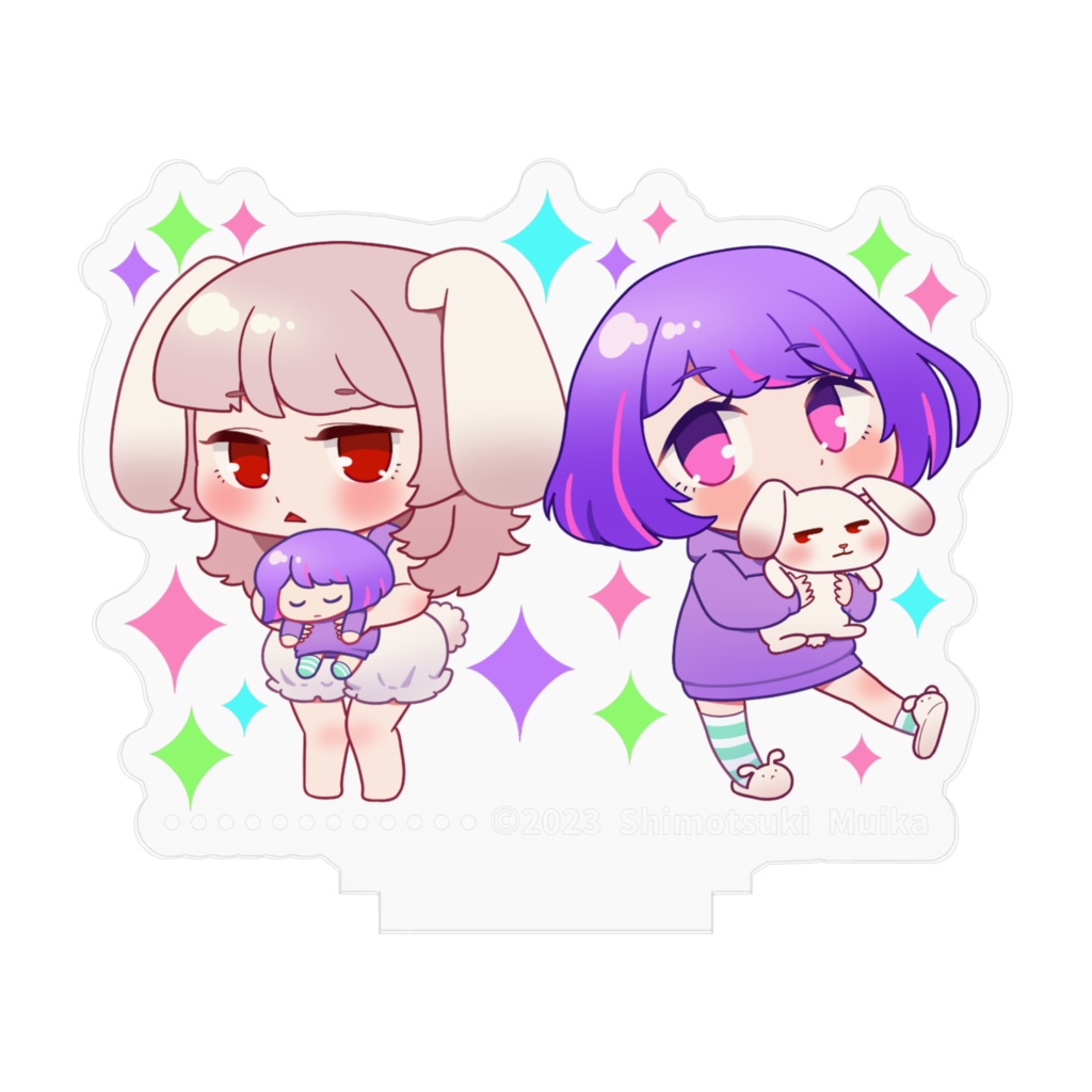 むいきゅん ちびアクリルフィギュアVer.3(高さは表記より低いです)