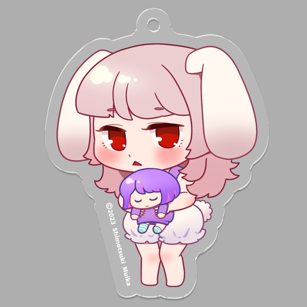 むいきゅん ちびアクリルキーホルダーVer.2