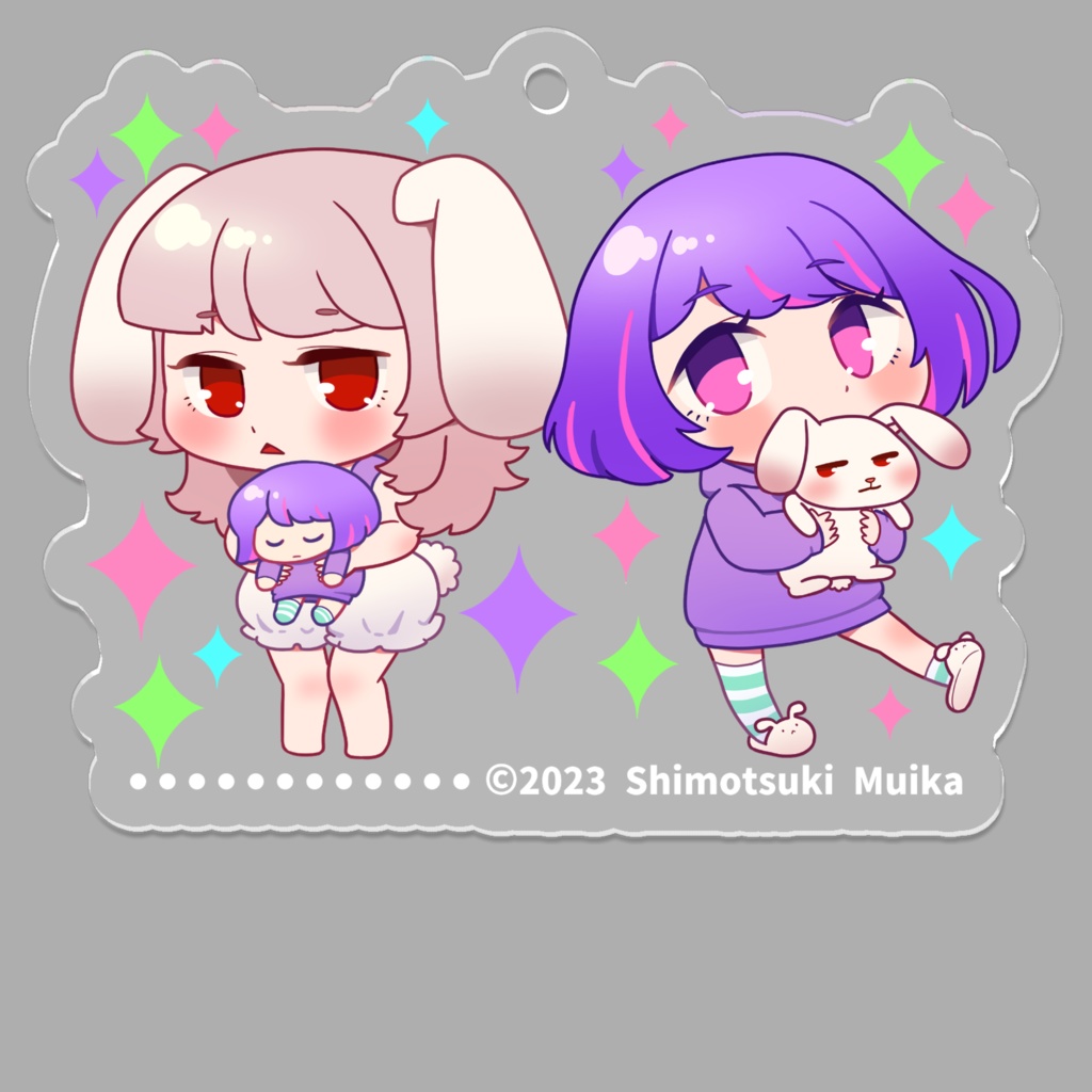 むいきゅん ちびアクリルキーホルダーVer.3