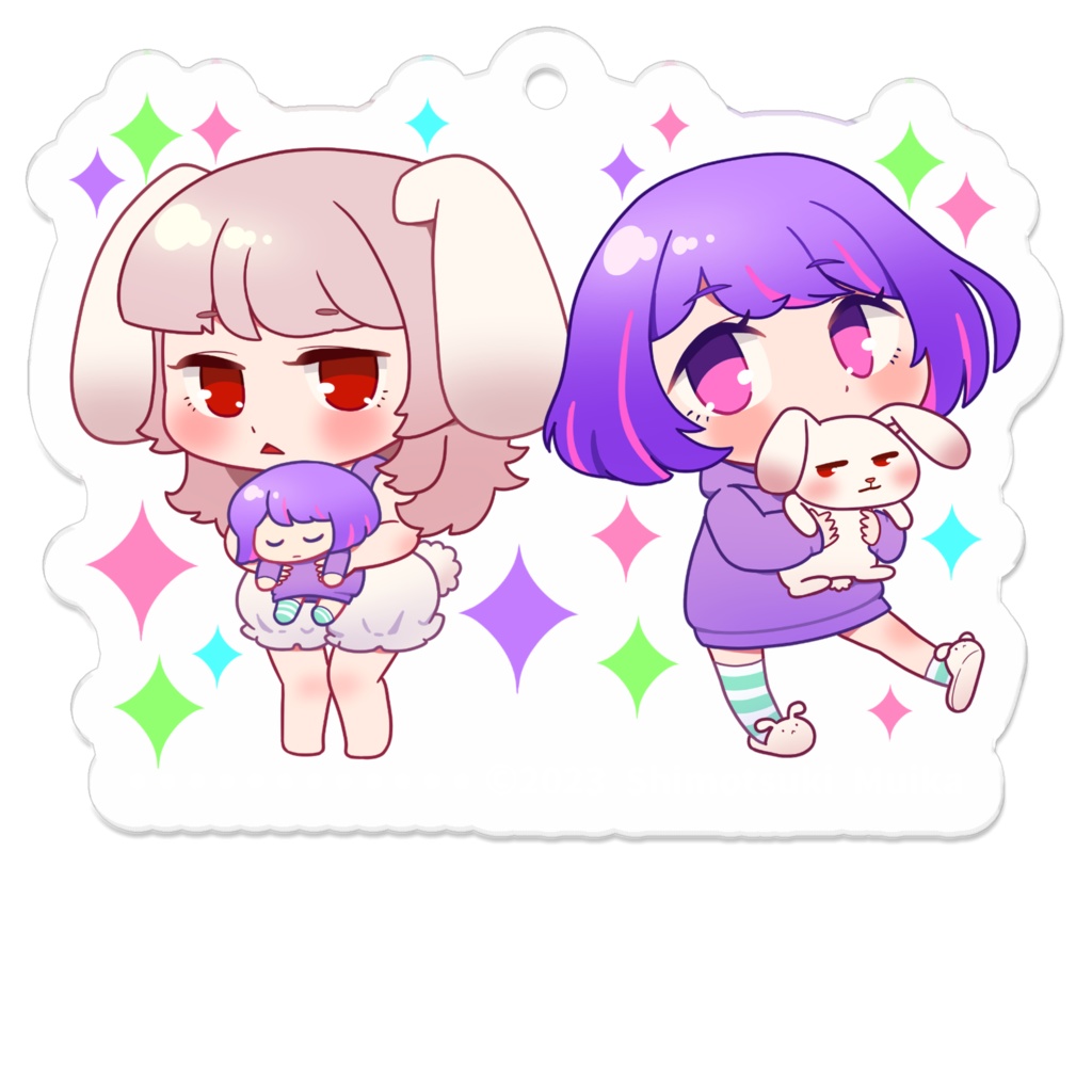 むいきゅん ちびアクリルキーホルダーVer.3