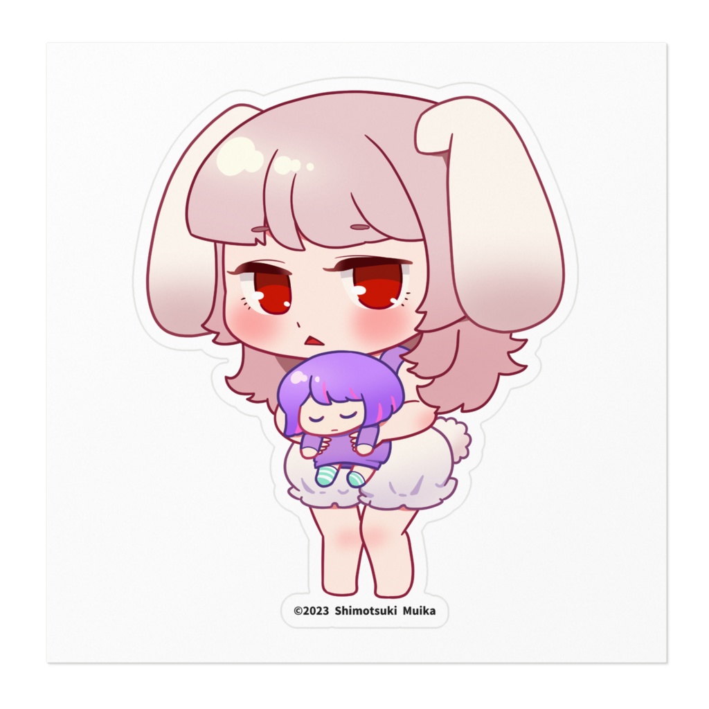 むいきゅん ちびステッカーVer.2