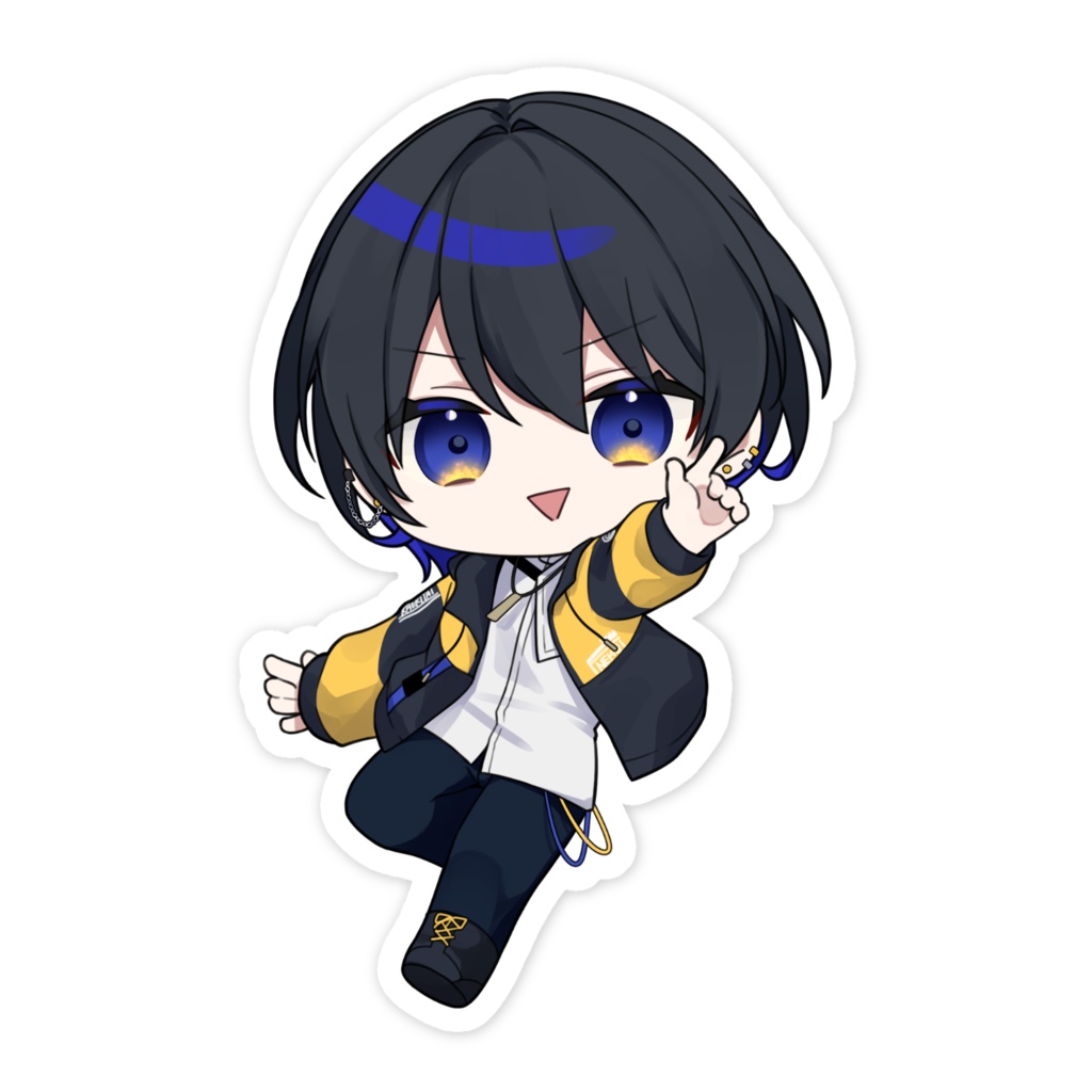 ミニ蒼ステッカー