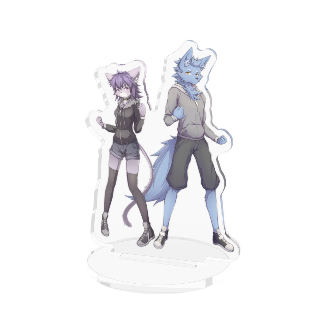 アクリルフィギュア (るーく＆れみ)