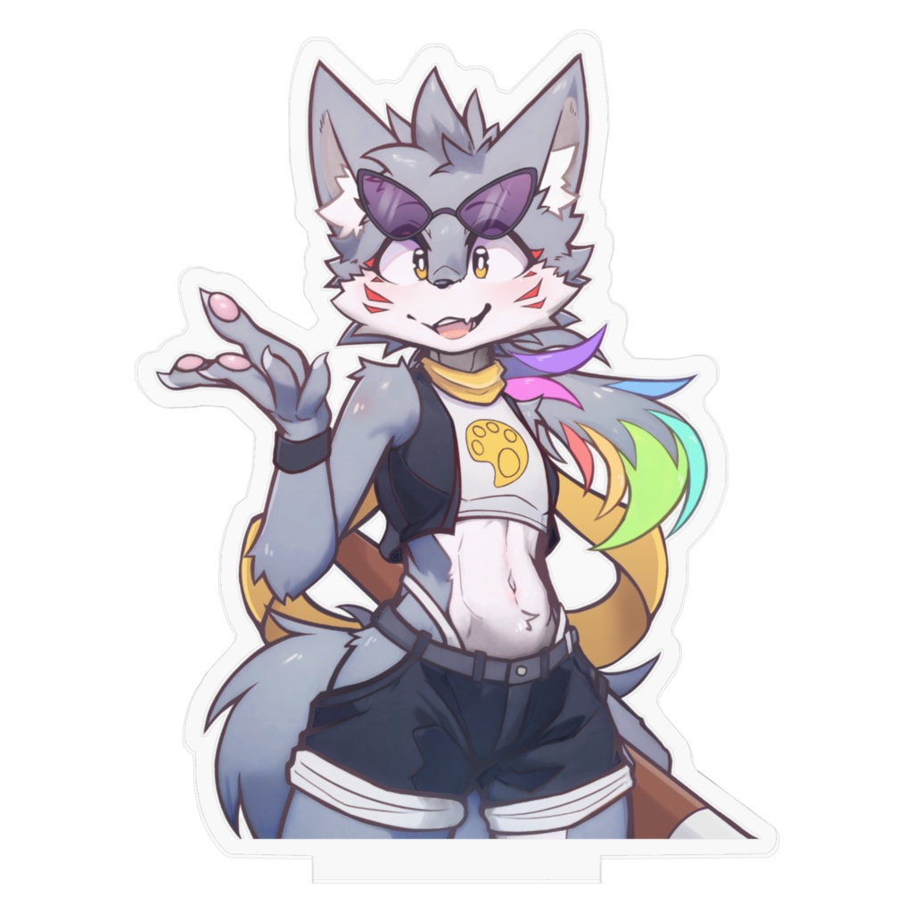 ケモパレチャリティー特典 アクリルフィギュア