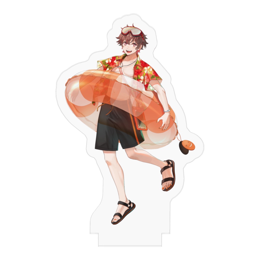 【2023年夏】ばしぽの夏衣装アクリルフィギュア(50㎜×50㎜/70㎜×70㎜/100㎜×100㎜/160㎜×160㎜)