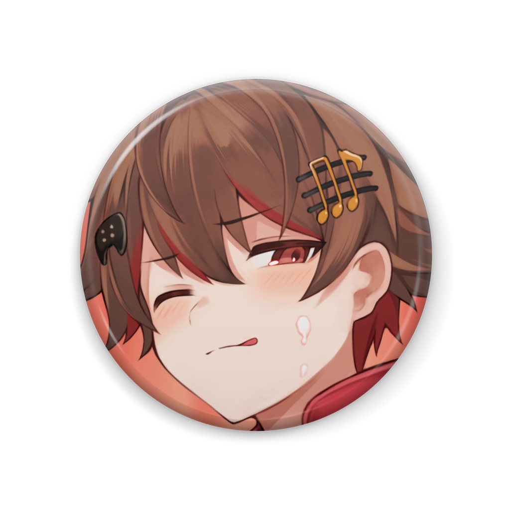 2023年誕生日記念缶バッジ（舌ペロ）