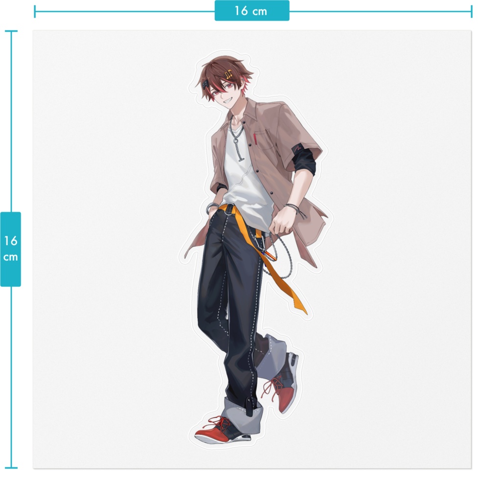 【2024年夏】ばしぽの夏衣装ステッカー