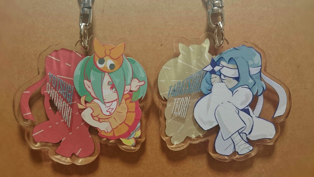 両打ちオカ研バトルアクキー