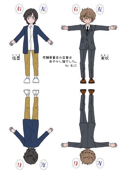 【無配】実玖＆伍塁の右と左が分かるよシート by羽沙野むに